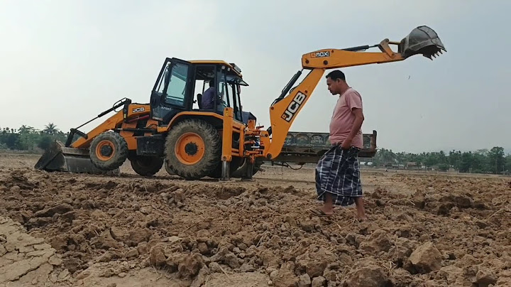 JCB 3dx loading Mud in TATA Tippers and eicher and Ashok Leyland tipper truck stuck in mud