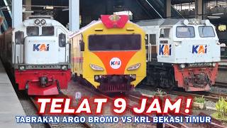 9-HOUR DELAY! ⚠️ Major Chaos after Argo Bromo Anggrek vs. Commuter Line Collision in Bekasi!