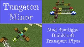 Mod Spotlight: BuildCraft Transport Pipes