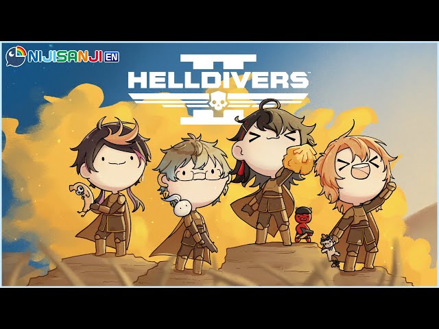 HELLDIVERS 2 w/ Luxiem!【NIJISANJI EN | Ike Eveland】のサムネイル