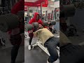 Joe Grogan 180lb incline dumbell press