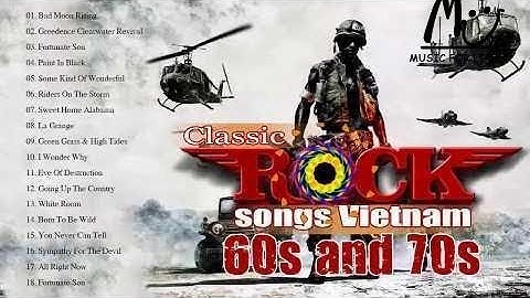 Thumbnail of Greatest Rock N Roll Vietnam War Music 60s and 70s ♫♫ Vietnam War Music Playlist