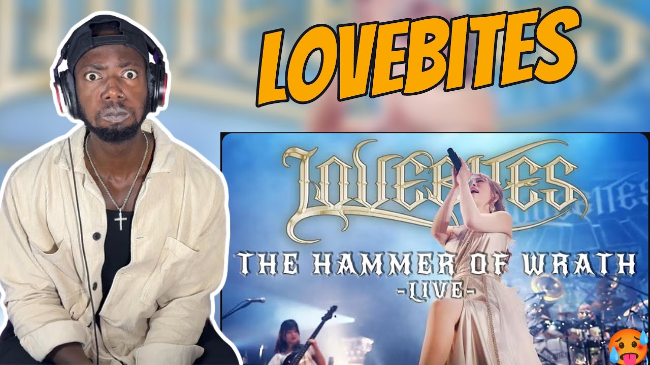 Lovebites - The Hammer of Wrath (Live) First Time REACTION!!!