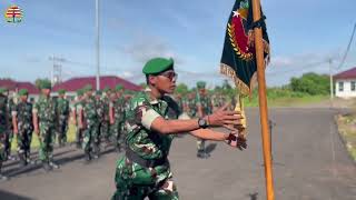 Upacara Pelepasan Personel Yonif Tp 837Kt
