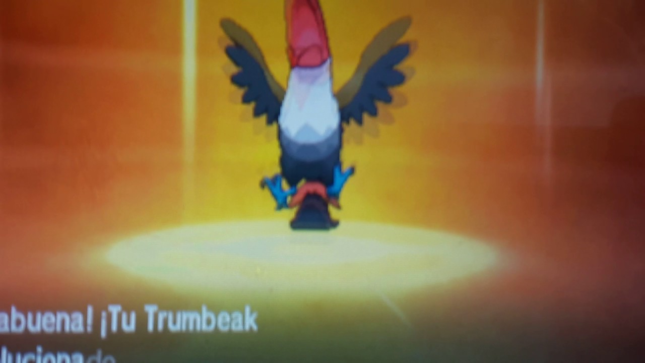 Trumbeak evoluciona a toucannon/Pokemon luna. camera iphone 8 plus apk