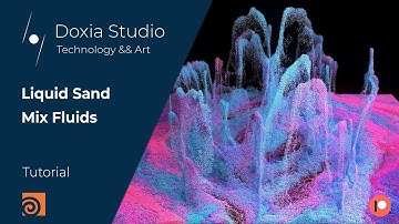 Houdini Tutorial - Liquid Sand and Mix Fluids (Preview)