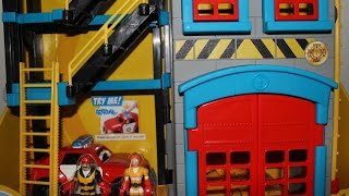 imaginext rescue heroes fire station