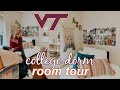 COLLEGE FRESHMAN DORM TOUR | Virginia Tech