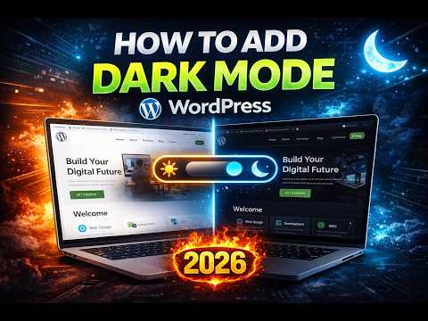 How to Add Dark Mode to WordPress 2026