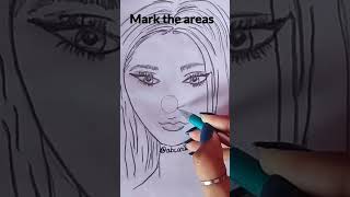 How to draw nose 👃 #shorts #sketch #artist #diycrafts #tiktokart #creative #satisfy #drawingtips
