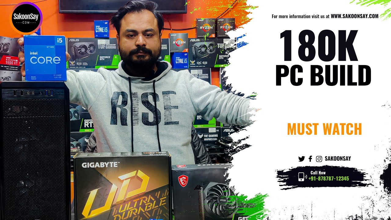 Gaming PC Build In Pakistan Under 180K PC Build Pakistan Under 180000