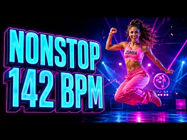 30 MINUTE NONSTOP CARDIO DANCE MIX ⚡ 142 BPM EDM Workout Anthem