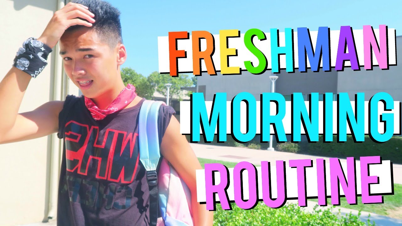 Freshman's First Day Of High School Morning Routine! | PurpleKevin ...