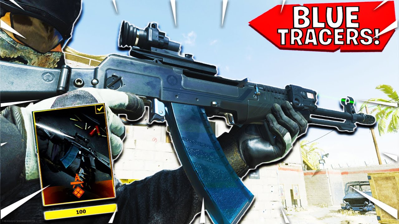 THE NEW "THE COMPANY'S MIGHT" AN-94 TIER 100 UNLOCK! (BLUE TRACER AN-94 in MODERN WARFARE)