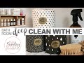 BATHROOM DEEP CLEANING ROUTINE + STORAGE MAKEOVER || THE SUNDAY STYLIST