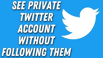 See Private Twitter Account Without Following Them (100% WORKING)