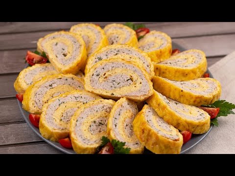 Video: Rotolo Di Pollo In Frittata