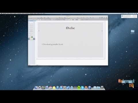 Objective-C kursus / Tutorials - #1 Lav din egen app gratis