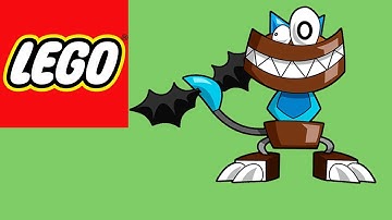 How to Build LEGO Mixels - Gobba & Flurr Mix - Stop Motion Build