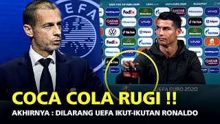 COCA COLA NGAMUK KE UEFA !!! Inilah Akhir Dari Drama Botol Coca Cola Dipentas Piala Eropa