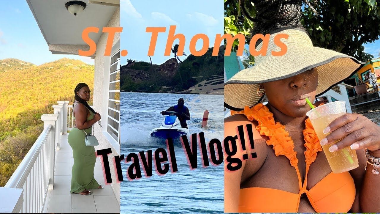 ST. THOMAS TRAVEL VLOG COKI BEACH JET SKI + DINNER PRIME AT