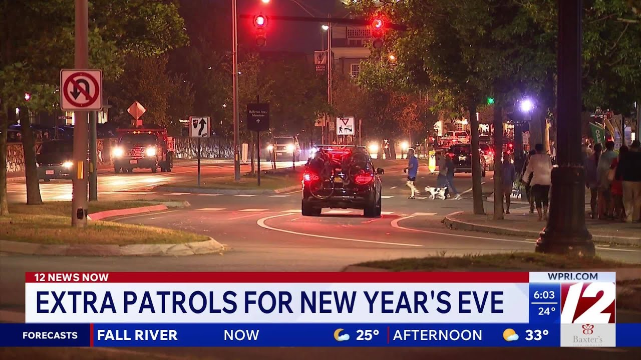 There will be extra patrols for New Year's Eve - YouTube