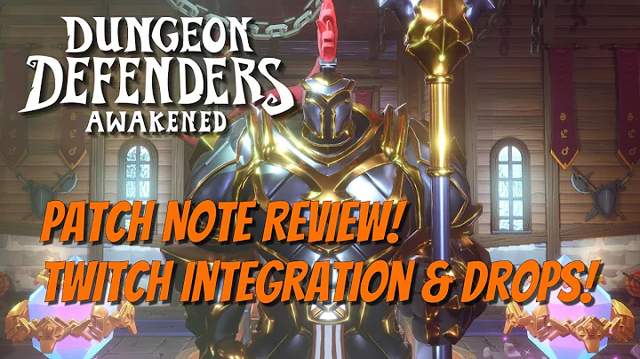 DDA Update Day - Patch Note Review - New Player Experience / Twitch Drops!