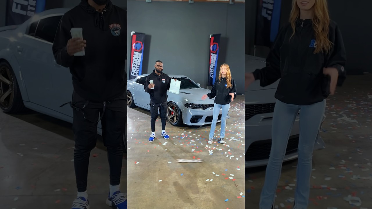 FSG13 Winner, Jordan with his new Hellcat Charger 🏁 FSG14 ENDS TONIGHT 