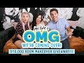 $10,000 Room Transformation Giveaway!! | OMG We're Coming Over | Mr. Kate