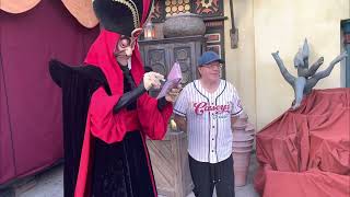 Kj Meets Jafar During Mickeys Not So Scary Halloween Party