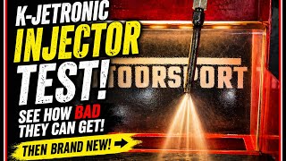 Testing K-Jetronic injectors Old VS New 