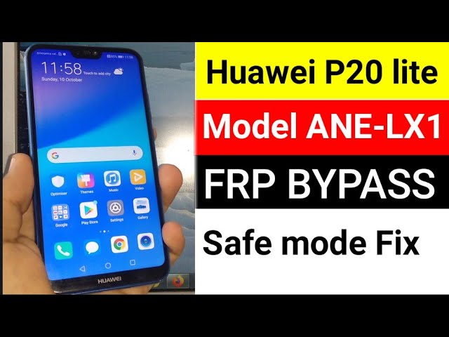 BOOM!!! Huawei P20 lite ANE-LX1 (C432). Remove Google account, bypass frp.  FINAL METHOD!!! - YouTube