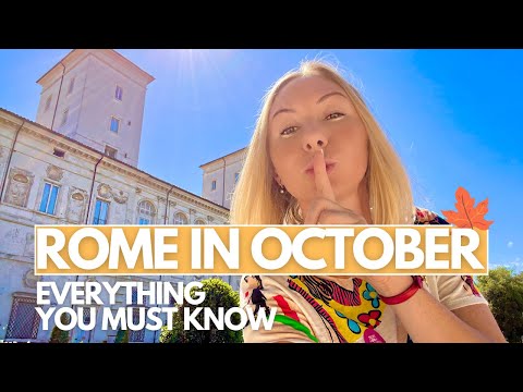 Video: Beste Oktober-geleenthede in Rome