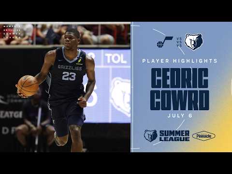 Cedric Coward Highlights vs. Utah Jazz