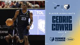 Cedric Coward Highlights vs. Utah Jazz