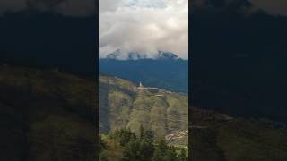 Majestic Mountains & Luxury: Six Senses Thimphu Drone Overview #BuddhaDordenmaStatue #Bhutan