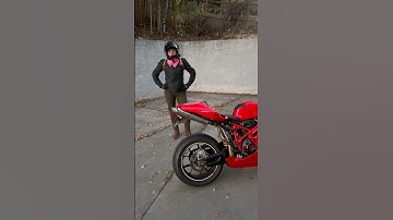 Steph Learns the Truth About Ducati Comfort #motorcyclelife #ducati #motorcycleriding