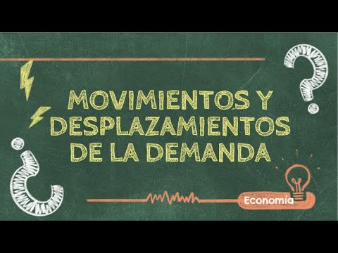 Vídeo: Diferencia Entre Movimiento Y Cambio En La Curva De Demanda