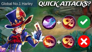 Harley Attack Speed NEW META? - Mobile Legends
