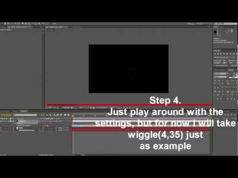 | Wiggle / Camera Shake  Effect | Editting Tutorial | After Effects |