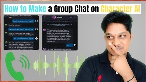 Bot Calling App || How to Create Group Chat in Character Ai Mobile  || Character Ai Tutorial Create