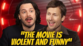 Glen Powell, Edgar Wright & Lee Pace on Reinventing The Running Man!