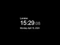  live   clock  current time in london          