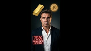 Bitcoin al 75% de descuento frente al oro? 🚨 Descuento histórico