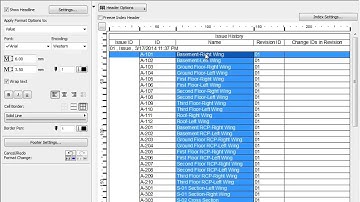 ARCHICAD Revision Management - Creating Issue Histories and Transmittal Records