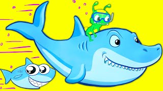 Groovy Марсиан поет песню Baby Shark " | Детский сад Стихи для детей