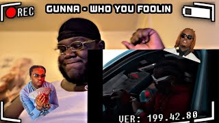 Gunna - Who You Foolin (reaction video) #Gunna #whoyoufoolin #ysl @WooSound