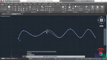 Autodesk AutoCAD: How to use Spline Command in Autodesk AutoCAD
