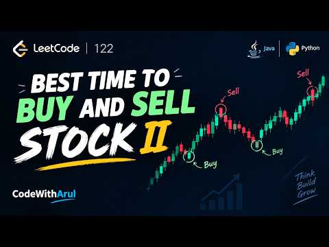 Best Time to Buy and Sell Stock II | LeetCode 122 | Greedy Approach | Java & Python