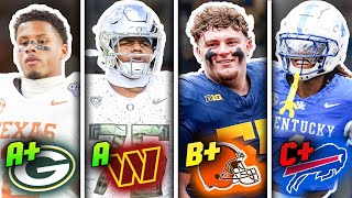 Final Grades For All 32 NFL First-Round Picks From The 2025 Draft